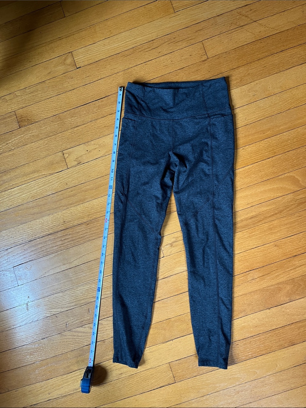JoyLab High-Waist Performance Leggings in Charcoal Gray
